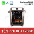 thumbnail image 2 of ZWNAV 15.6 inch Vertical Screen Tesla Style Android Car Radio with CarPlay For Lexus GX460 2010-2019 GPS Navigation Player, 2 of 13