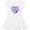 AA-White, variant on Inktastic Jesus Loves Me Girls Toddler Dress