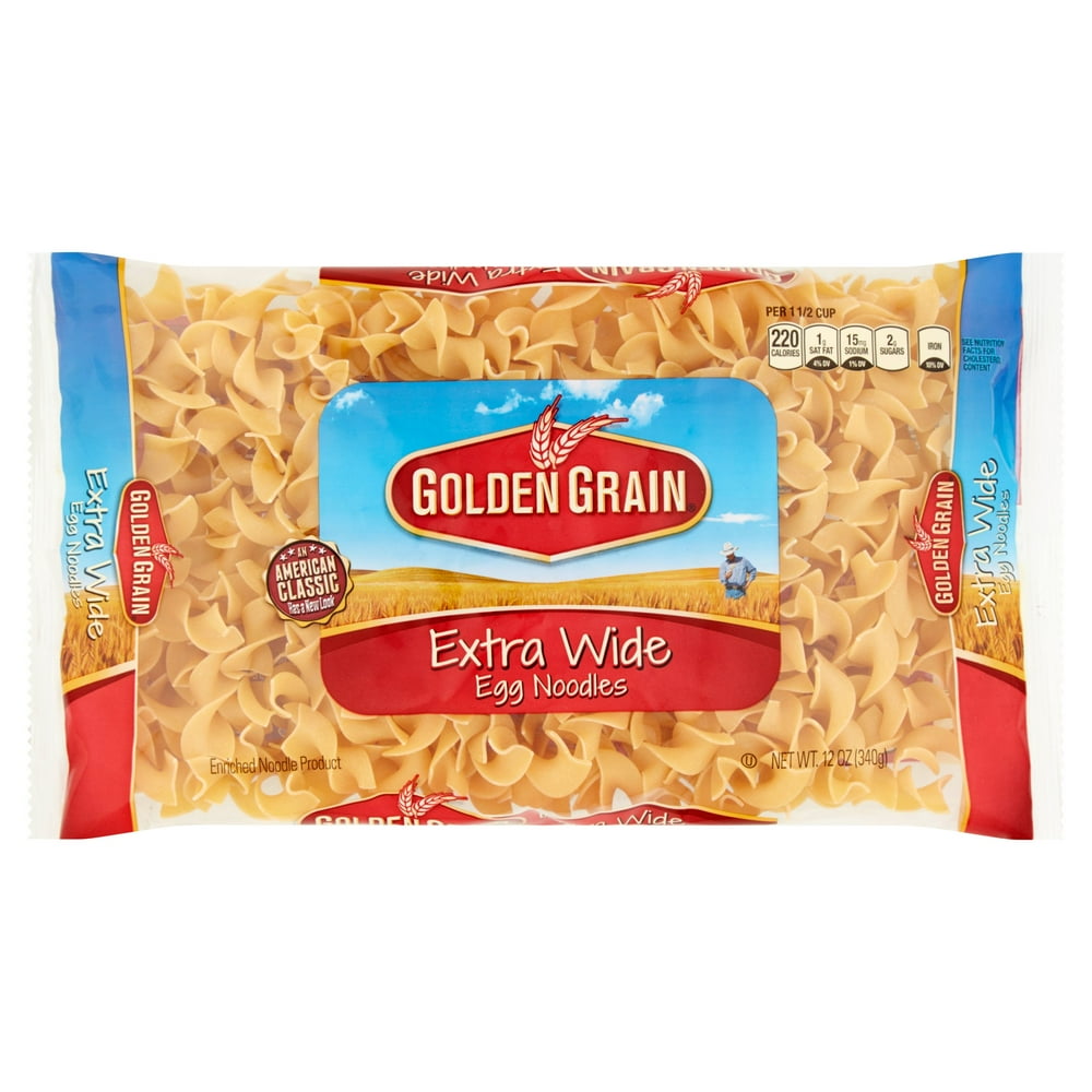 Golden Grain Extra Wide Egg Noodles 12 oz
