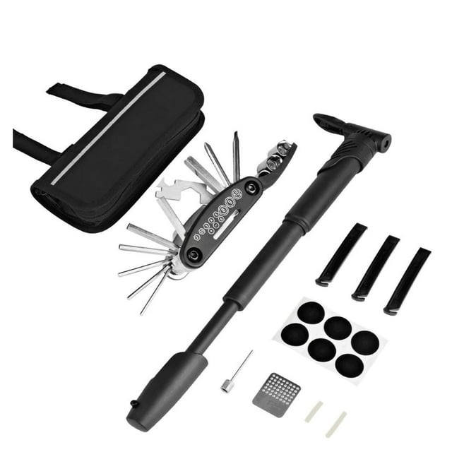 Bicycle Repair Kit Portable Complete Mountain Bike Combination Tool Accessories Set TL32 Glue Free