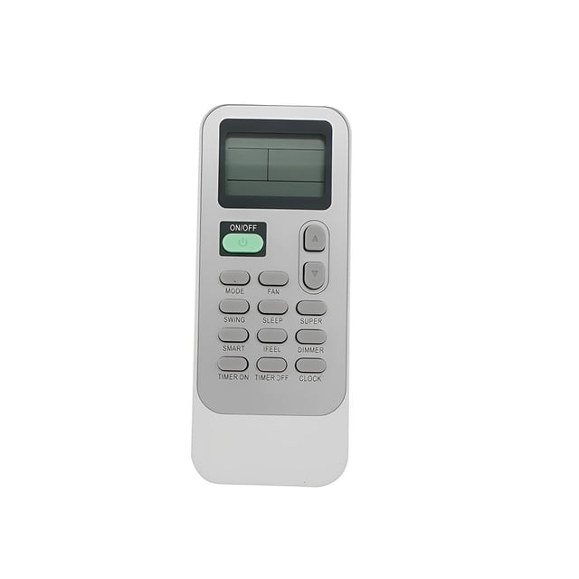 Seitruly Control remoto de aire acondicionado Control de botón inalámbrico de reemplazo infrarrojo digital Controlador de hotel de oficina en casa Controles remotos