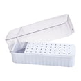 thumbnail image 4 of 1pc 40Slot Transparent Nails Drill Bit Organizers Box Light Plastic Storage Case For Manicure Tools Container, 4 of 9