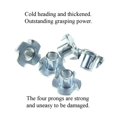 thumbnail image 4 of Tuercas para persianas T-Nut Odinest M10 x 12 mm, 4 puntas, paquete de 30, 4 of 7