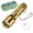 Gold, variant on USB Rechargeable Zoomable LED Flashlight 500m Beam Waterproof for Outdoor Camping Hiking Emergency Gold
