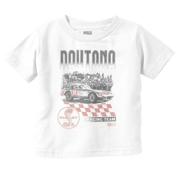 Shelby Motors Daytona Racing Team Toddler Boy Girl T Shirt Infant Toddler Brisco Brands 6M
