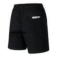 thumbnail image 3 of USNSM Men's Athletic Running Shorts Quick Dry Workout Shorts 7" Lightweight Sports Gym Basketball Tennis Hiking Black M, 3 of 5