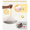 thumbnail image 4 of SummerVibes Drawstring Cat Litter Box Liners, Heavy Duty Leak & Tear Resistant Waste Bags, 60 Count, 26.4 x 12 Inch for Automatic Self-Cleaning Litter Boxes, 4 of 7