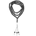 thumbnail image 1 of Miangastore Prayer Beads Chain Black 1Pcs 17.3x0.6x0.3In, 1 of 8