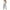 #164 White, variant on Kddylitq Cotton Capri Pants for Women Casual High Waist Wide-Leg Dressy Striped Print Summer Rompers Loose Fit 2024 Button Overalls Blue M