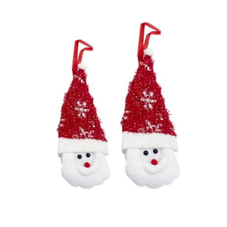 

Christmas Decoration Supplies Christmas Tree Fabric Decoration Pendant Christmas Creative Decoration Small Pendant Chandelier Ornament for Car