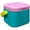 Mint Green, variant on Mini Retro Cooler SomWiBe Black Yellow Retro Mini Cooler Cute Cooler 4 Can Mini Cooler Can Holder 1-Pack 7.5x6.7in