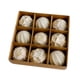 thumbnail image 4 of 9 piezas de pequeños colgantes navideños, adornos decorativos navideños, bolas navideñas colgantes para dorado, 4 of 9