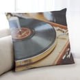 thumbnail image 1 of Ahgly Company Coussin d'Intérieur Vintage Records, 18 Pouces par 18 Pouces, 1 of 6