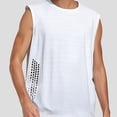 thumbnail image 2 of Krdevn Summer Men's Sleeveless T Shirt Ice Silk Sports Top Loose Fit Running Gym Workout Vest,Tank Tops Men,XXL, 2 of 4