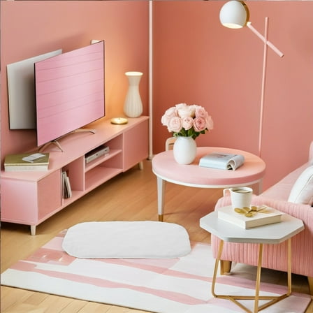 MUSEYA Dollhouse Furniture Set Dollhouse Accessory White 3Pcs