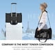thumbnail image 4 of Bolsa De Viaje Para Perros Y Gatos, Transportador Portátil Para Mascotas, Transportador Plegable Para Cachorros, Cómodo Bolso Para Mascotas Para Viajes Al Aire Libre Noticed PT001696-01, 4 of 6