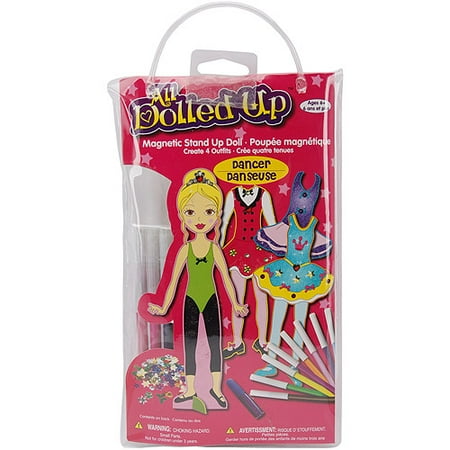 Crafty All Dolled Up Magnetic Stand-Up Doll Kit, Dancer