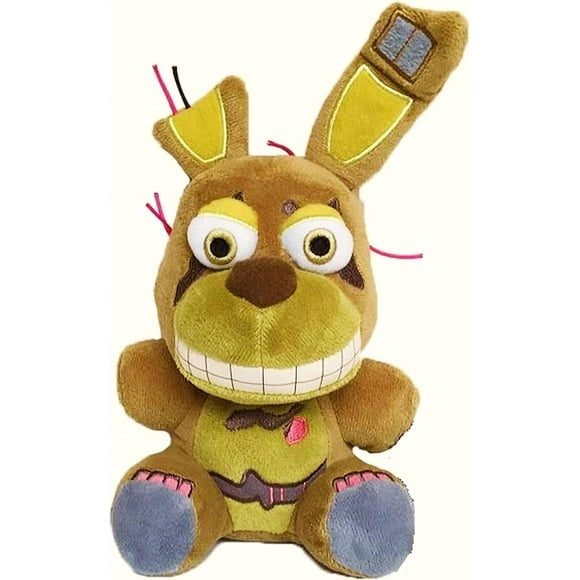 LAICAIW Peluches FNAF 7 Pieds' - Jouets en Peluche Springtrap - Stock US / Jouets en Peluche Five Nights Freddy's : Lolbit, Nightmare Springtrap, Funtime Freddy / Poupée pour Enfants, Cadeaux pour Fan de FNAF