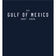 thumbnail image 4 of RIP Gulf of Mexico 1607-2025 Youth Navy Blue Crew Neck Short Sleeve Tee-Medium, 4 of 4