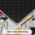 thumbnail image 4 of Rooster Kitchen Rugs and Mats Non-Skid Washable for Floor, Rooster and Chicken Kitchen Decor and Accessories Kitchen Mat Set of 2, 17"x30"+17"x47", 4 of 6