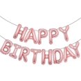 thumbnail image 1 of Yanonmyfd Globos Happy Birthday para Decoracion, Globos Feliz Cumpleaños, Baner Cumpleaños. Letrero de globos metalicos de fiesta. Kit fiesta decoracion pared. Decoration banner Party (HAPPYROSAMEX), 1 of 23