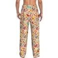 thumbnail image 2 of Bixox Men's Colorful Chicken Patterned Pajama Pants with Pockets Lounge Clothes for Home, 2 of 5