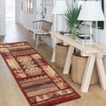 thumbnail image 4 of Area Rug , Modern Abstract Area Rug, Indoor Non-Slip Area Rug Low Pile Floor Carpet Throw Carpet Contemporary Area Rugs for Bedroom Living Room Kitchen Nursery, 4 of 9