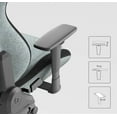 thumbnail image 3 of DXRacer Drifting Gaming Chair - Fabric Ergonomic Office Chair with Lumbar Pillow & Adjustable Headrest - PC Computer Racing Gamer Gaming Chair Recliner For Adults Teens, Cyan Black, Regular L, 3 of 13