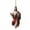 D, variant on Embracing Animals Christmas Ornament Acrylic Flat Pendant Religious Nativity Scene Jesus With Animals Acrylic Hanging Christmas Day Party Decoration Commemorative Holiday Gift