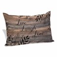 thumbnail image 2 of Brown Black Botanical Standard Size Pillow Cover,Pillowcase Protectors with Zipper,Breathable Decorative Throw Pillow Case Cover,Farmhouse Vintage Shabby Leaves Pillow Shams for Couch Sofa 20x26Inch, 2 of 9
