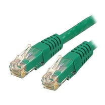StarTech 7ft CAT6 Ethernet Cable - Green CAT 6 Gigabit Ethernet Wire -250Mhz 100W PoE RJ45 UTP Molded Network Patch Cord with Strain Relief (C6PATCH7GN)