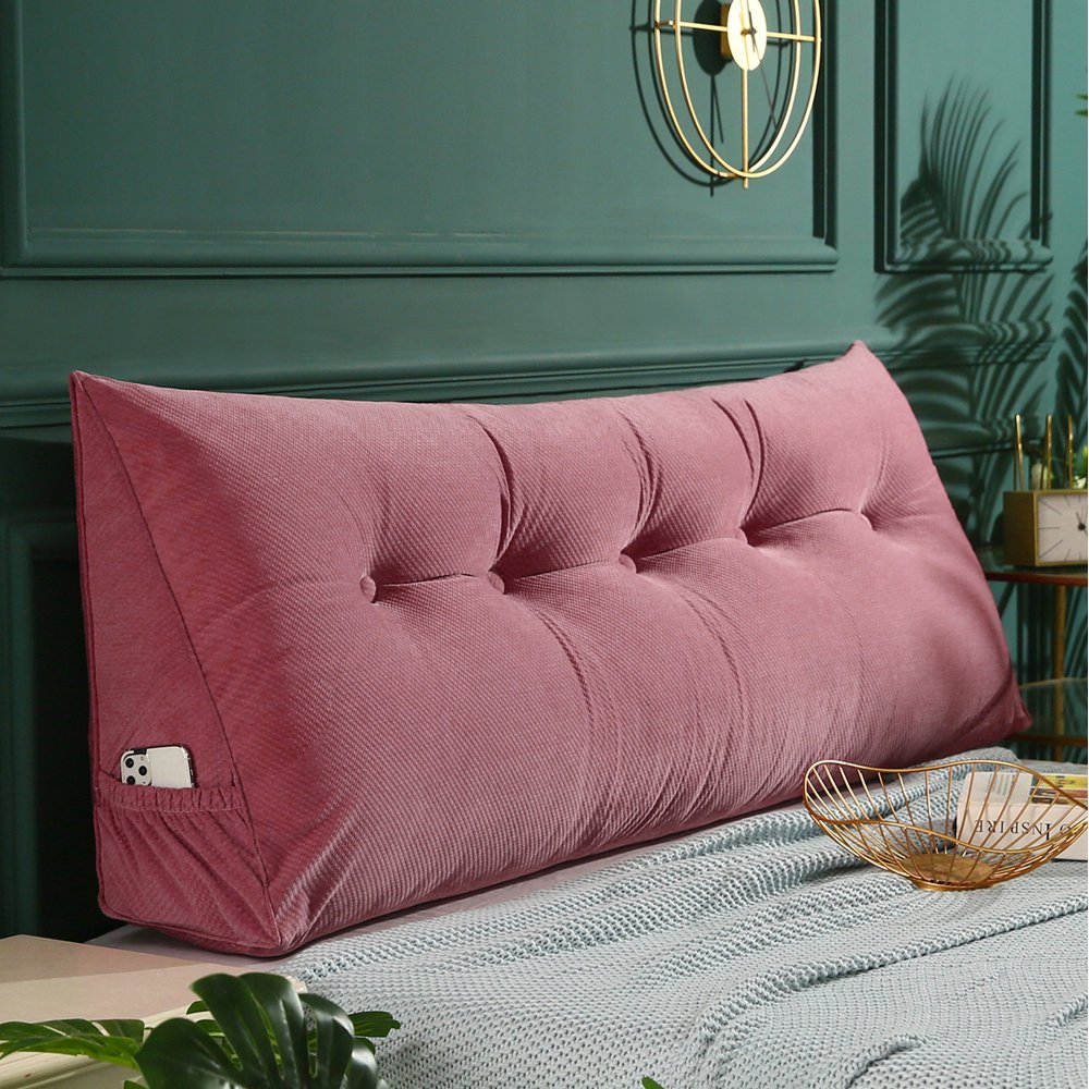 large bolster headboard backrest pillow
