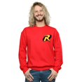 thumbnail image 2 of DC Comics Mens Batman Robin Logo Sweatshirt, 2 of 3