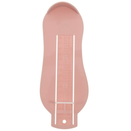 

Etereauty Foot Measuring Device Baby Kids Foot Length Measure Tool Shoes Size Measuring Gauge (Plain Pink)