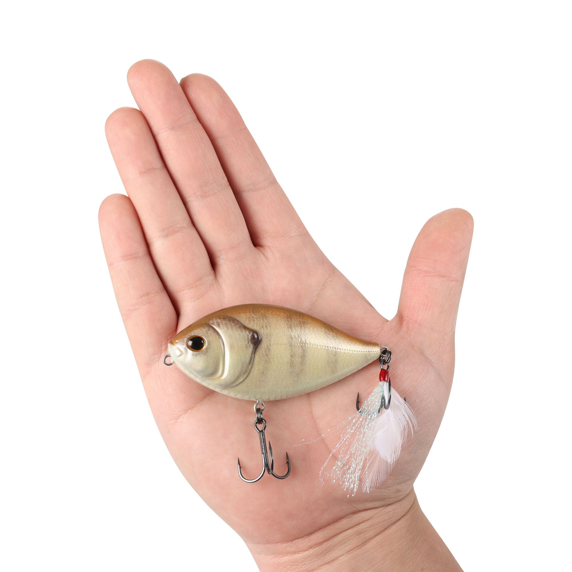 Berkley SlapGill Fishing Lure, 3.1 in, White Gill (1-count)