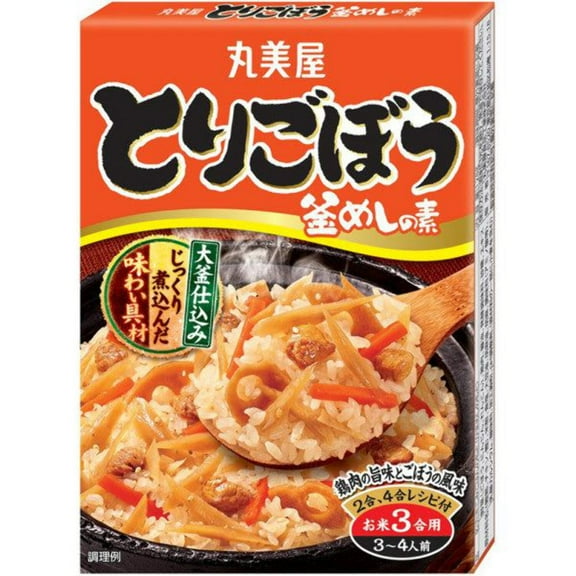 MARUMIYA Chicken  Burdock Root Kamameshi Noodles - Delicious Japanese Flavors - Tokyo Snack Land