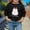 A375 Black, variant on Tfken Christmas Cute Sweatshirts For Girls Black Cat Graphic Fall Winter Pullover Long Sleeve Crewneck Soft Casual Top Xmas Holiday Party Clothes Size,3-10 Years Black