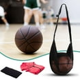 thumbnail image 3 of RUISINERY Meshes Bag, Adjustable Basketball Bag Sports Equipment Bag with Pocket for Basketball Football Volleyball Soccer, 3 of 8