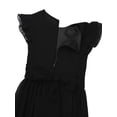 thumbnail image 4 of YiZYiF Girls Chiffon High Waist Flutter Sleeves Dress for Birthday Wedding Party,Sizes 4-14, 4 of 5