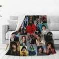 thumbnail image 2 of Finn Wolfhard Blanket Ultra Soft Flannel Cute Throw Blanket, All Season Throws Blankets Bed Blanket for Couch Sofa Decoration Gifts. (Z 2, 50""x40""), JUnQingHUS-112, 2 of 6