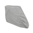 thumbnail image 4 of Unique Bargains 1 Pc Water-absorbent Rabbit Ears Hair Towel for Bathroom Hotel Coral Fleece Gray, 4 of 5
