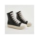 thumbnail image 3 of Men's High-top Fashion Canvas Shoes With Thick Band And Platform Sole, 3 of 3