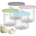 thumbnail image 1 of hengyun1 Lot de 4 Bacs Creami pour Ninja Creami, Accessoires de Machine à Crème Glacée Réutilisables, 1 of 5