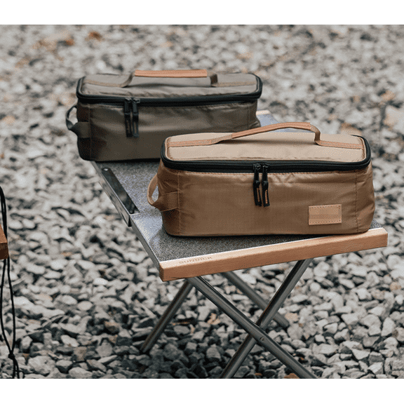 Camping Travel Cookware Organizer Bag Cooking Utensils Storge Portable Pouch for Outdoor Barbecue Camping Cooking Spoon Chopsticks Organizing