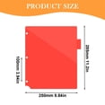 thumbnail image 3 of Plastic 8-Tab Dividers with Two Pockets, Binder Dividers with Pockets, Pocket Dividers for 3-Ring Binders, Multi-Color Binder Dividers for Files, Archives, Drawings, 3 of 9