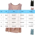 YUGYXL Tank Tops for Women Basic Double Lined Knit Tank Top Round Neck ...