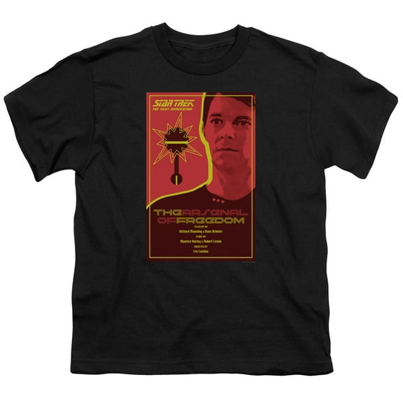 Star Trek - Tng Season 1 Episode 21 - Youth Short Sleeve Shirt - Small