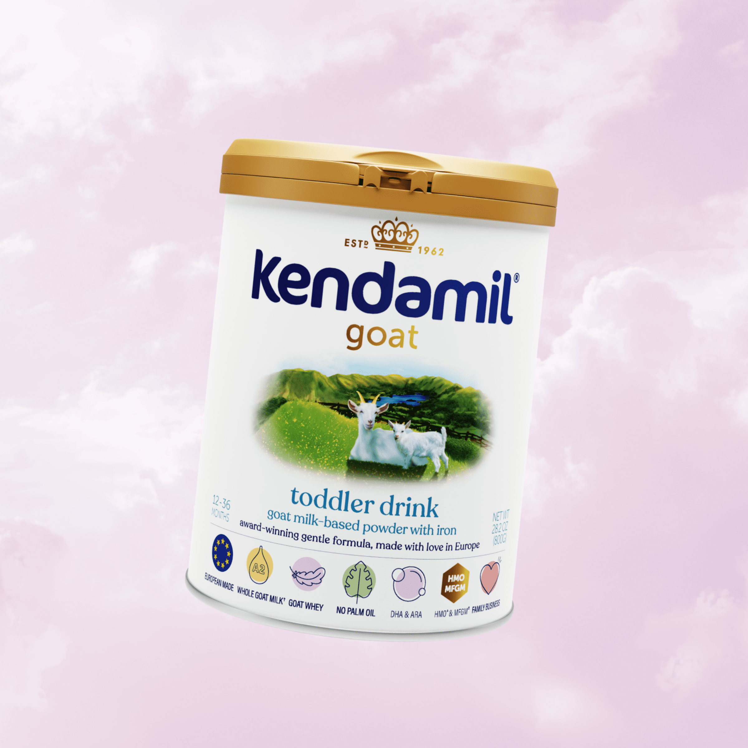 気になる対象商品 Kendamil Goat Toddler Drink, European Formula Powder with ミルク