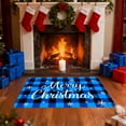 thumbnail image 4 of LSLJS Door Mat 24x16" Dirt Resistant Absorbent Christmas Decorations Non Slip Fade Resistant Mat for Entryway Front Door Inside Entrance Merry Christmas, 4 of 5
