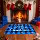 thumbnail image 4 of Alfombra Navideña Azul de Poliéster para Suelo, 40X60 Cm | Felpudo Decorativo Navideño para Salón, Dormitorio, Cocina | Alfombra de Baño, 200 G / 0,44 Lb de Peso, 4 of 6